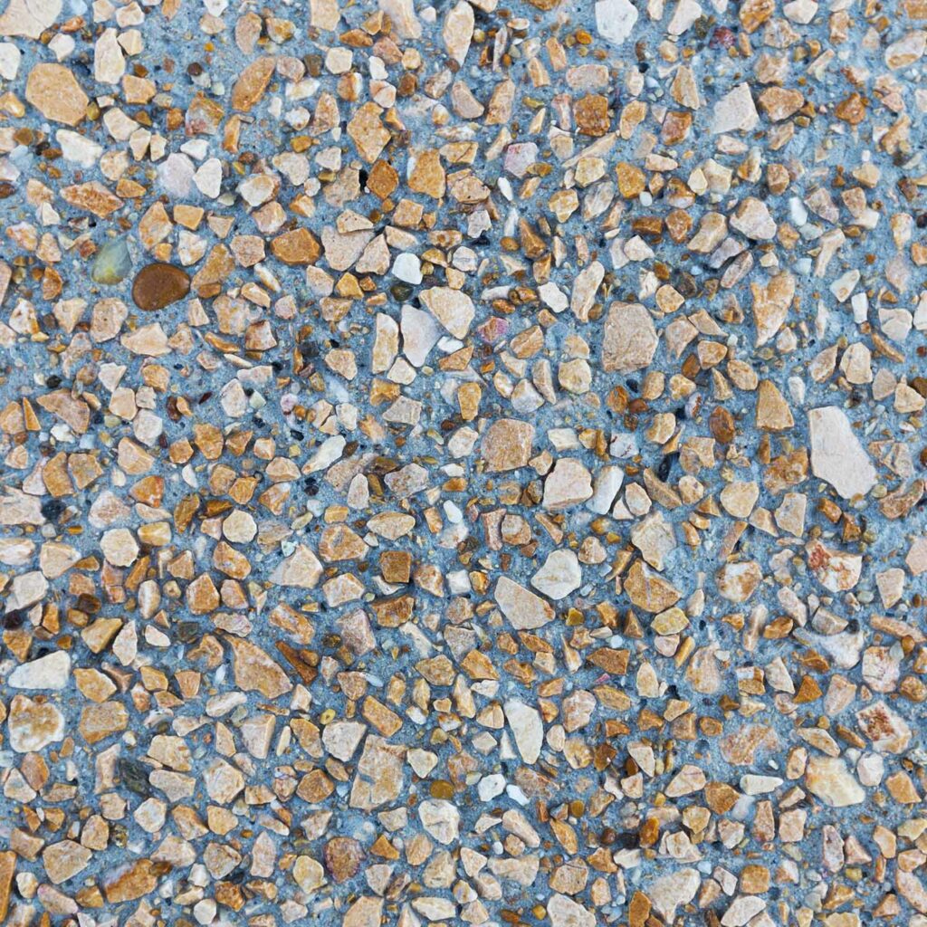 Béton lavé ou béton désactivé - Produit 83 Goudronnage